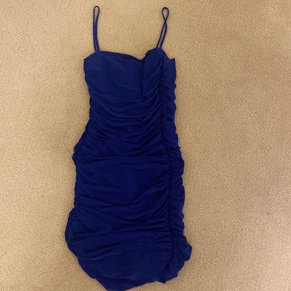 Royal Blue bodycon dress